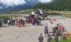 Nepal Army and commercial flights have been pressed into