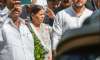   Former Bihar chief minister Rabri Devi with her son