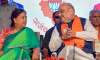 Former Chief Minister Vasundhara Raje and Amit Shah