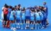 The Indian women's hockey team scripted history on Monday
