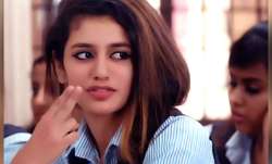Priya Prakash Varrier on case against Oru Adaar Love song 