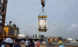 Operation Samudra Setu II, India, 54 tonnes liquid oxygen, Bahrain, coronavirus pandemic, indian nav