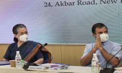 Congress party meeting AICC DELHI