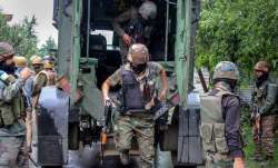 Terrorist on mission to kill shopkeeper in Baramulla shot