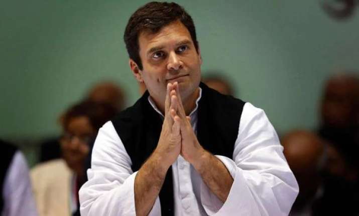 Congress President Rahul Gandhi