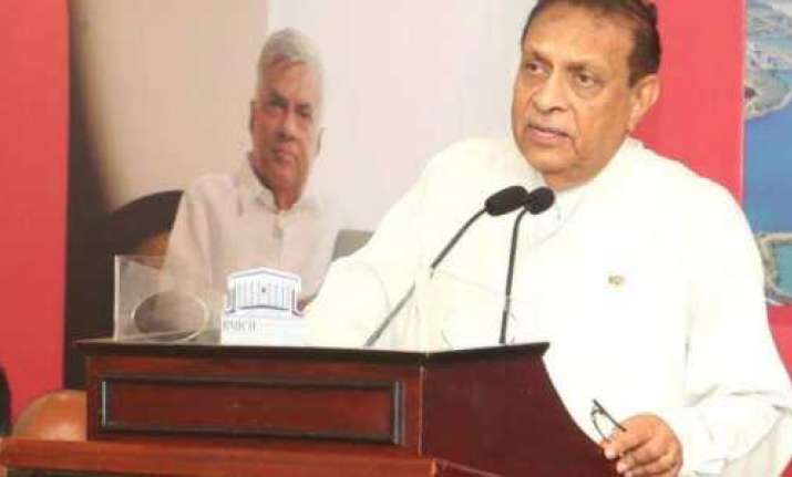File photo of Sri Lankan Speaker Karu Jayasuriya