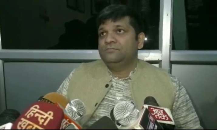 Ashish Patel, national president of Apna Dal(S) party, on