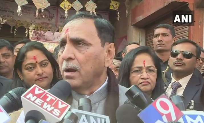 Gujarat CM Vijay Rupani
