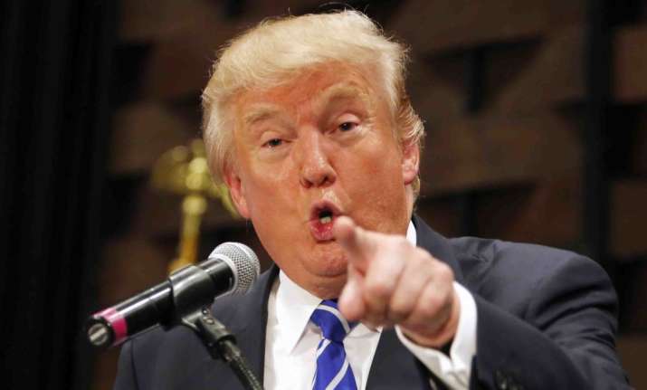 US President Donald Trump