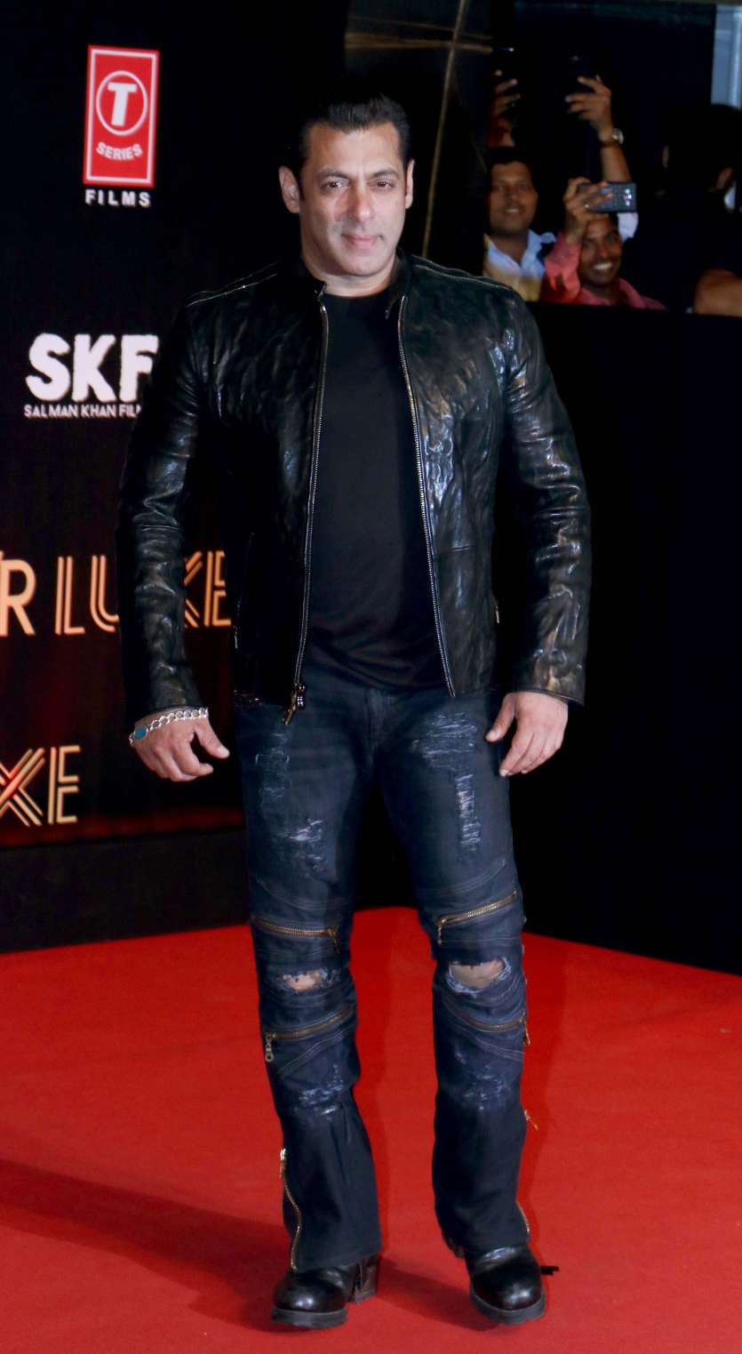 salman khan in leather jacket