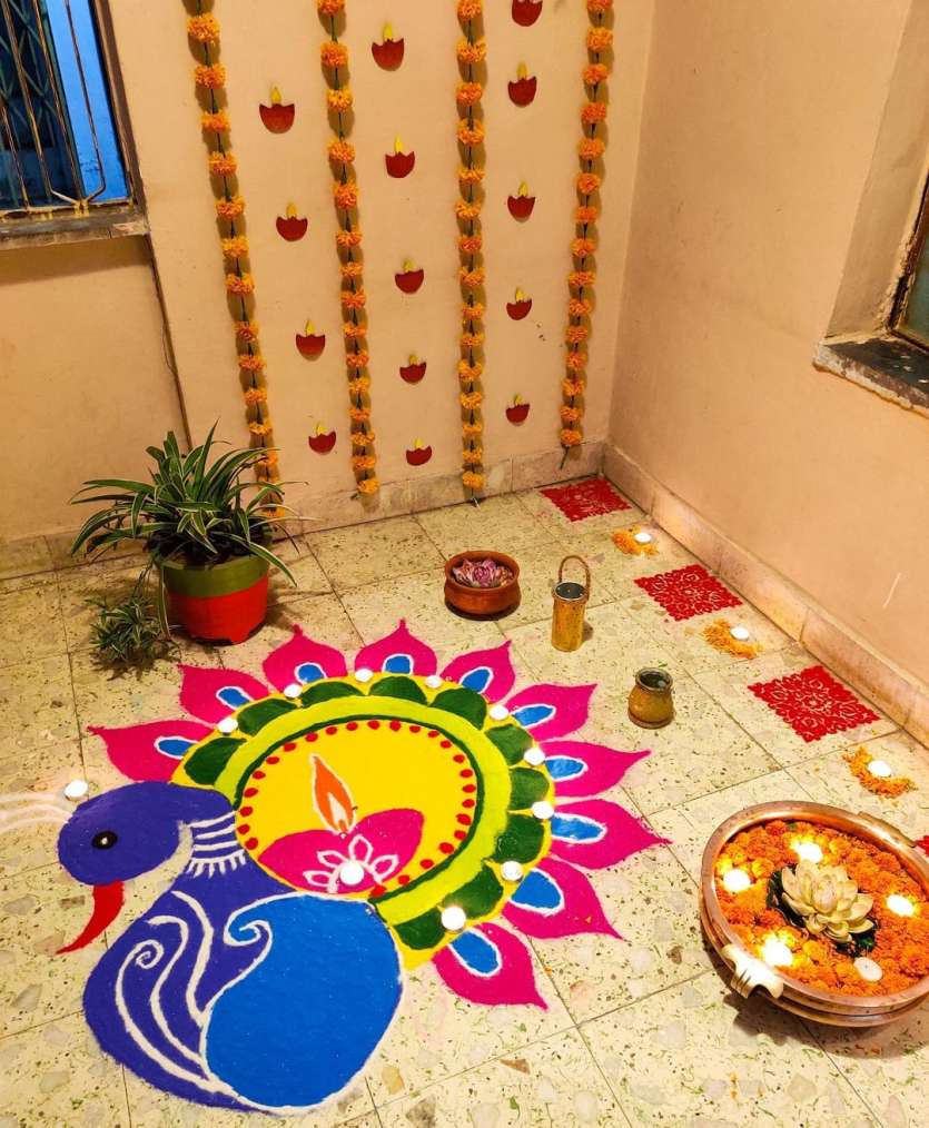 Diwali 2021: Simple rangoli designs to decorate your house this festive  season