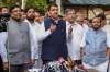 Maharashtra Chief Minister Devendra Fadnavis along with