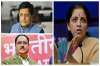 Piyush Goyal, JP Nadda and Nirmala Sitharaman.