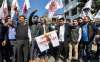 Guwahati: All Assam Students Union (AASU) activists hold