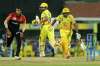 Ambati Rayudu and Suresh Raina during IPL 2019 match
