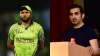 Shahid Afridi, Gautam Gambhir