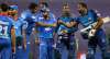 Mumbai Indians after registering a five-wicket victory over