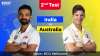 India Vs Australia 2nd Test Live Streaming Ind Vs Aus 2nd