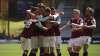Burnley's Ashley Westwood, left, celebrates scoring their