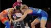 Vinesh Phogat against Sweden's Sofia Magdelana in women's 53kg Freestyle wrestling at Tokyo Olympics