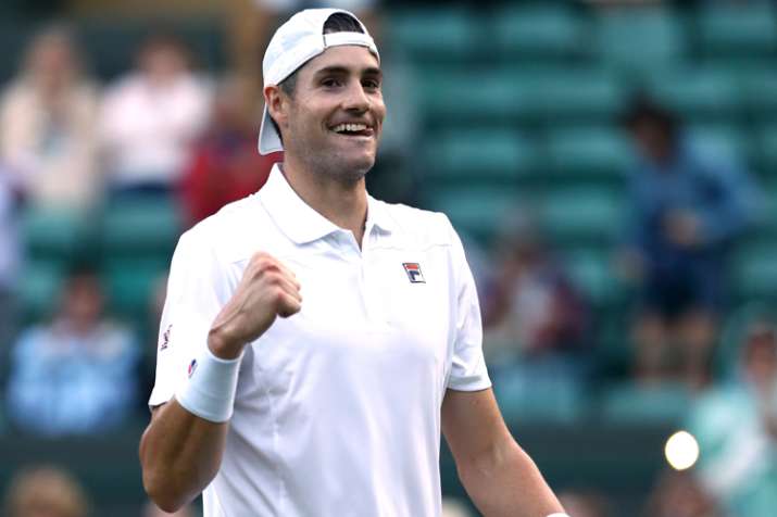 John Isner reaches 1st Grand Slam semifinal at Wimbledon | Tennis News - India TV