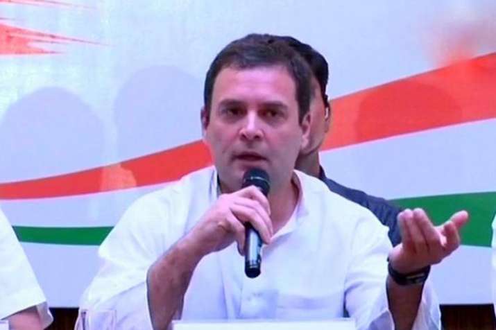 Congress President Rahul Gandhi