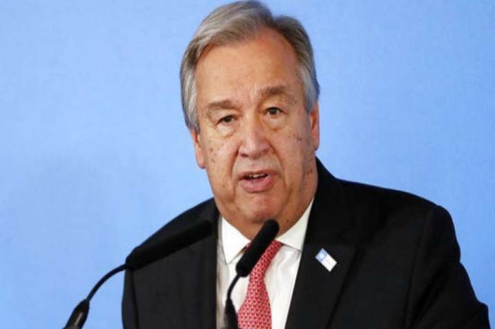 Guterres had visited India in July 2016, just months ahead