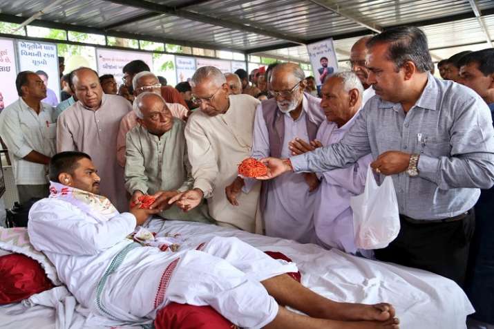 Hardik Patel is on fast to press for his demand for