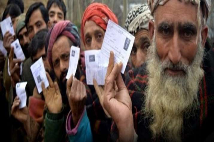The municipal polls are being conducted in the state
