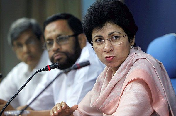 File photo of Congress Rajya Sabha member Kumari Selja
