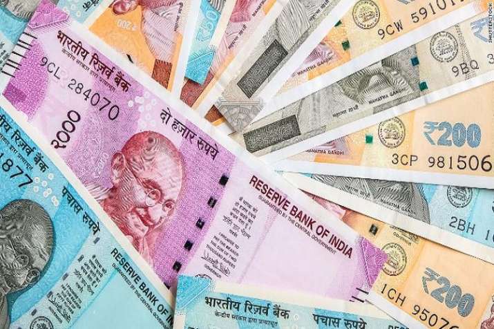 The rupee on Tuesday slid further 47 paise to settle at a
