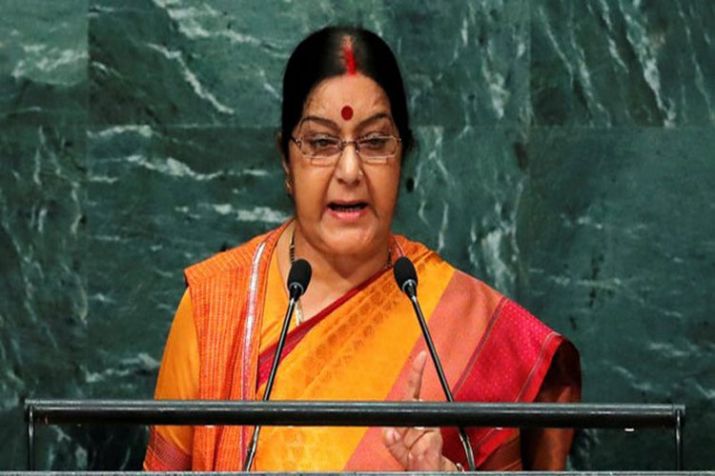 External Affairs Minister Sushma Swaraj will address the