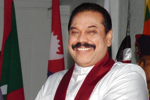 Former president Rajapaksa was sworn in as the country's