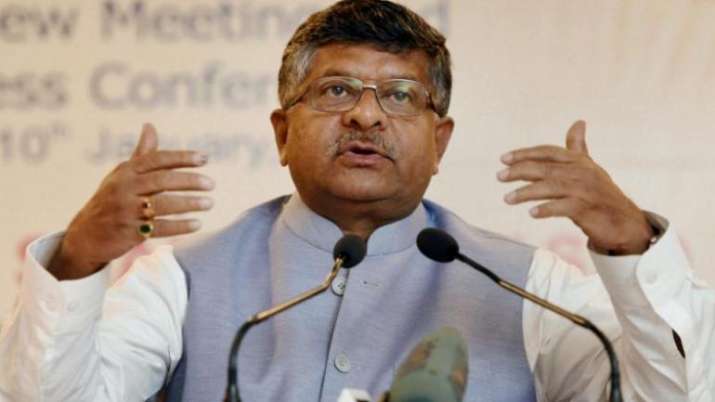 Union Minister Ravi Shankar Prasad