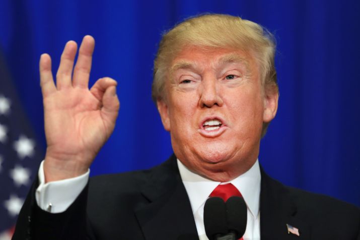 US President Donald Trump