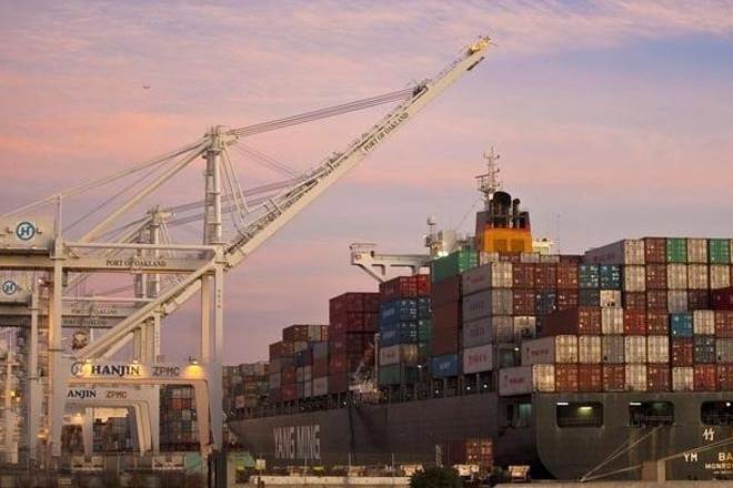 India's merchandise exports rose 3.93 percent on a