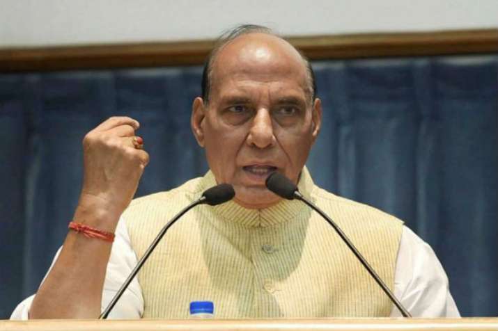 Union Defence Minister Rajnath Singh