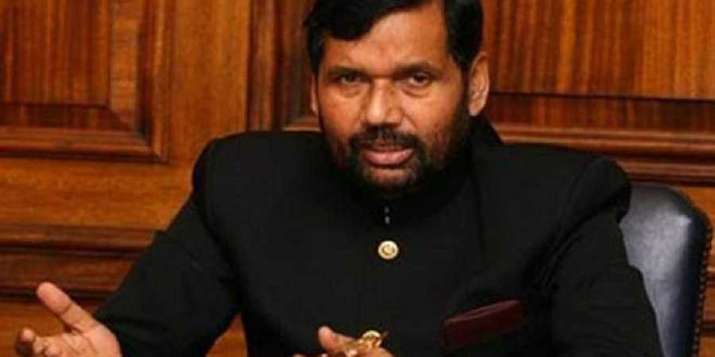 Union Minister Ram Vilas Paswan