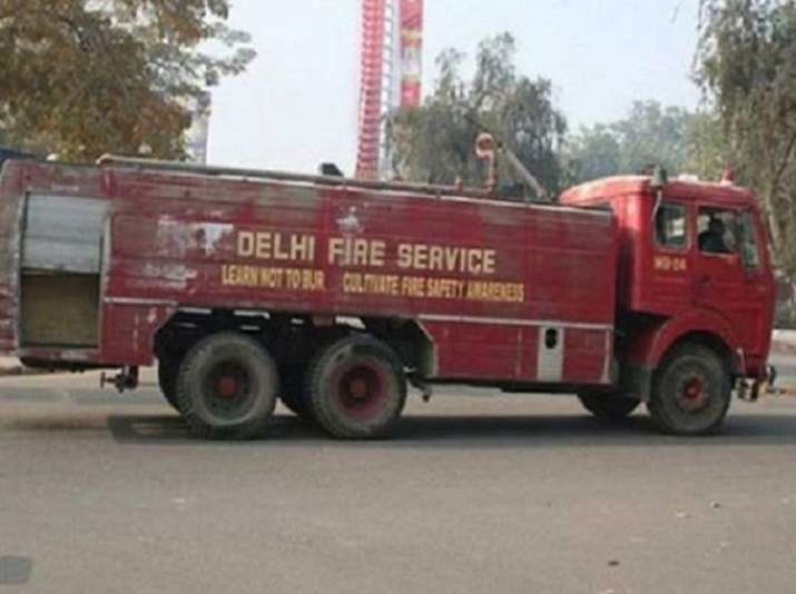 Fire at furniture market in south Delhi, no