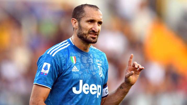 Juventus captain Giorgio Chiellini