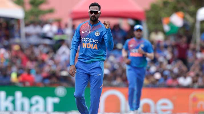 India all-rounder Krunal Pandya