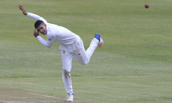 South African spinner Keshav Maharaj