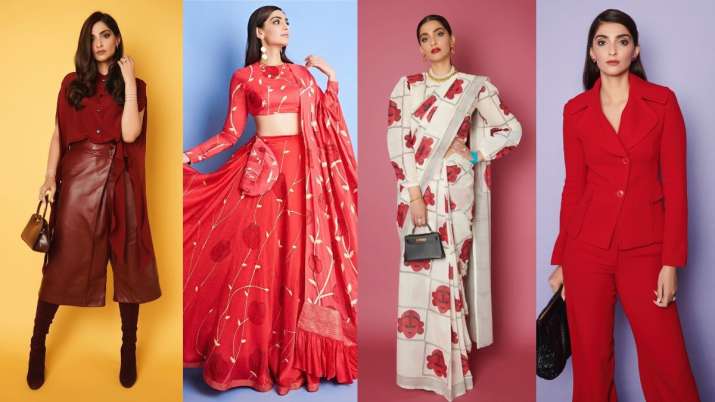 Sonam Kapoor's love affair with red : Her 8 incREDable