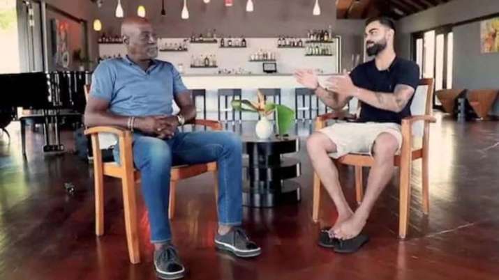 india vs west indies Viv Richards Virat Kohli