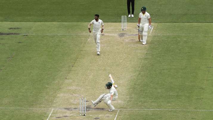 India in action against Australia during 2018/19 series
