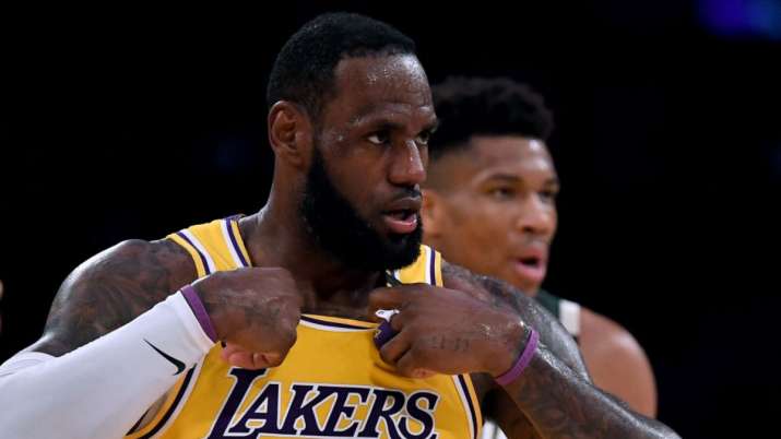 NBA superstar LeBron James