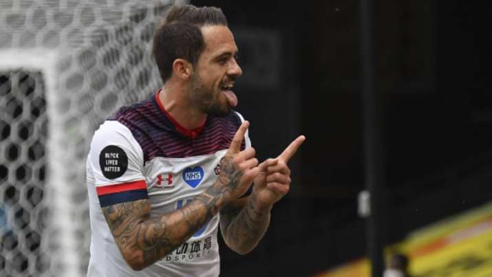 Southampton's Danny Ings celebrates after scoring his