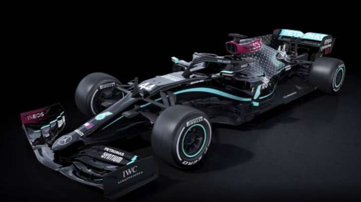 Mercedes unveil black-liveried cars