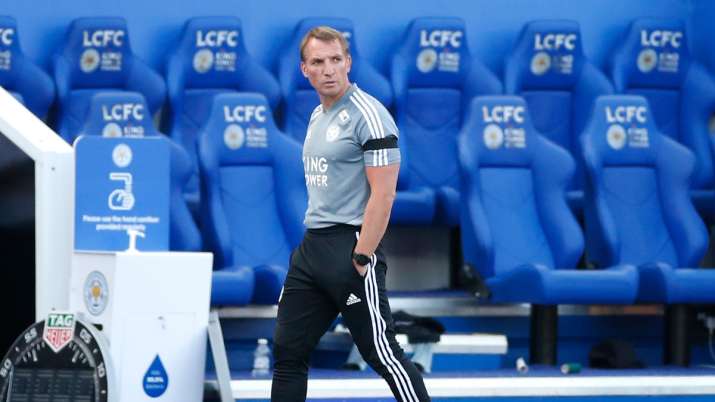 Leicester City manager Brendan Rodgers