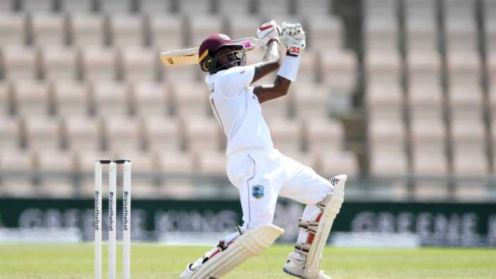 Blackwood was dismissed with his team just 11 short of the